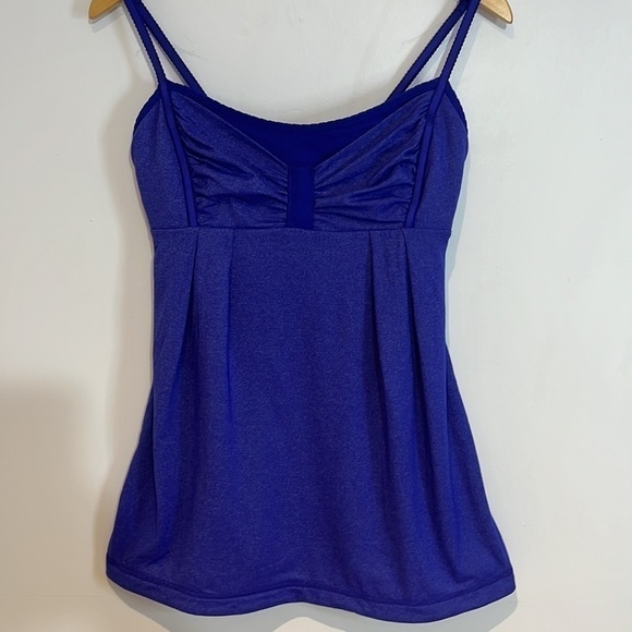 Lululemon - Graceful Flow convertible Tank top in Pigment Blue size 8 - Picture 3 of 9